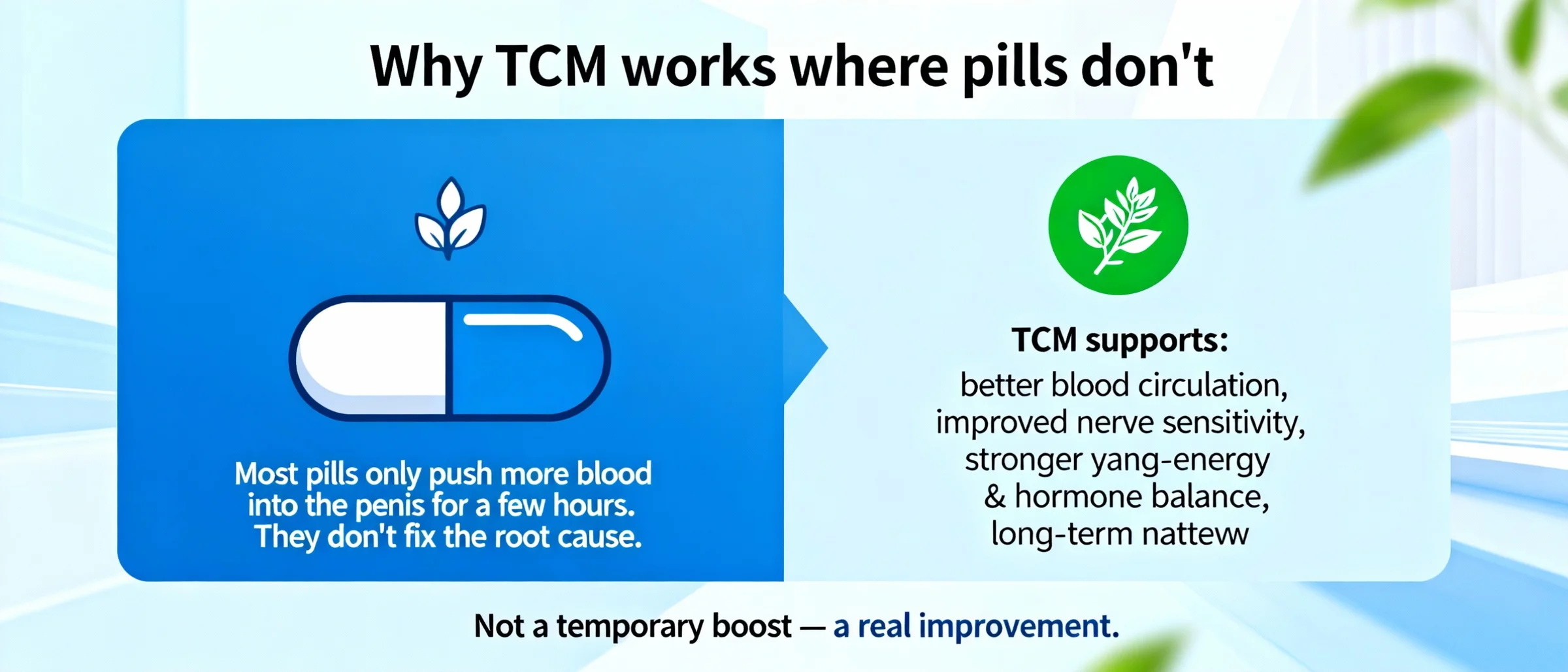 血管功能改善前后对比示意图